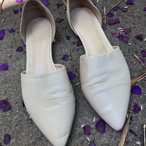 Jenni Kayne d’orsay flats in ivory color